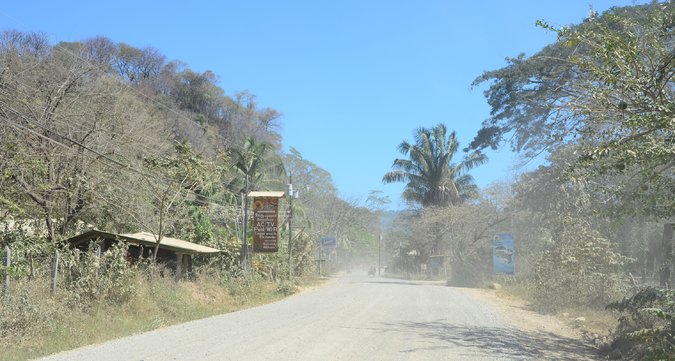 strade polverose costarica